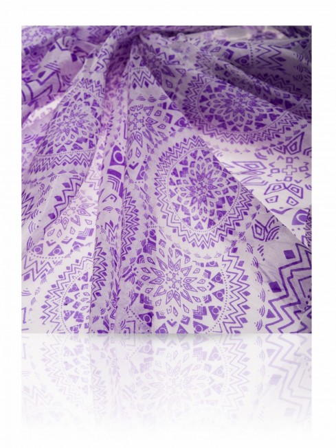 Палантин Женский S-MOSAIC/PURPLE